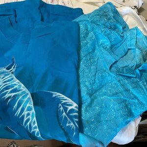 Multi Casual Shirts - T-shirt/2 turtle neck